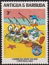 Antigua and Barbuda 1984 Walt Disney 3 ¢ Multicolor Scott 810. Antigua & Barbuda 1984 Scott 810 Walt Disney Donald Duck. Subida por susofe